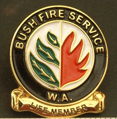 BFS Life Member Badges – Bushfire Volunteers