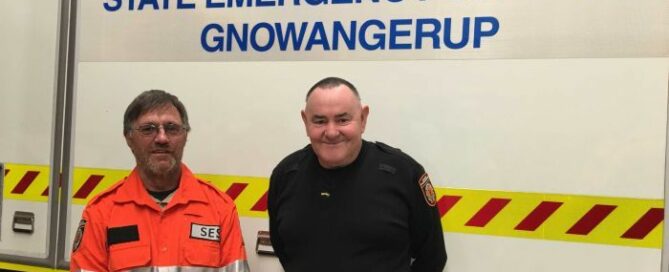 PHOTO: The Gnowangerup SES have now received a trial of new equipment from DFES. (ABC News: Gianni di Giovanni)