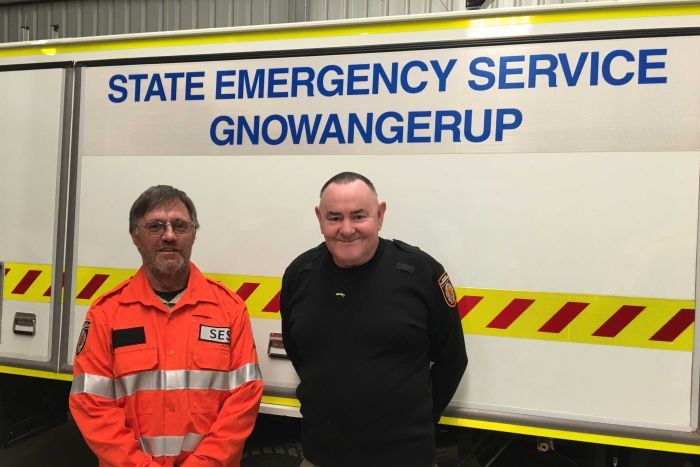 PHOTO: The Gnowangerup SES have now received a trial of new equipment from DFES. (ABC News: Gianni di Giovanni)