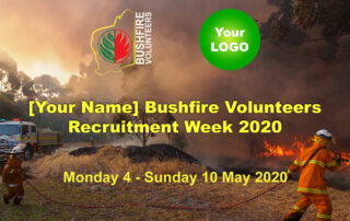 Bushfire Volunteers Recruitment Week