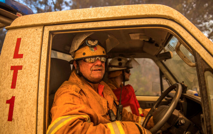 The Late Bill Tully. Photo: Evan Collis (DFES photographer)