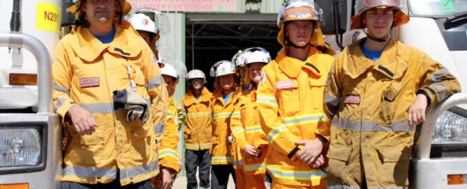 There was a good turnout of new and serving members at the training day for the Waggrakine Volunteer Bushfire Brigade on Sunday. Credit: Peter Sweeney