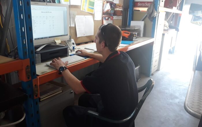 Bakers Hill Volunteer Bush Fire Brigade - unseen and often unknown admin work on station