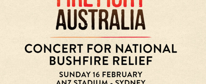 Fire Fight Australia concert for national bushfire relief