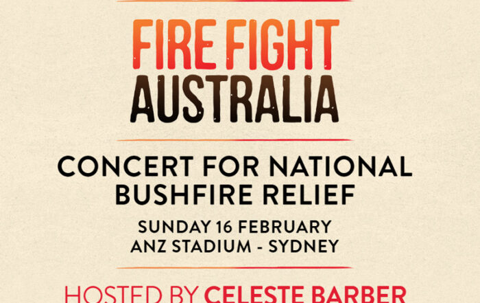 Fire Fight Australia concert for national bushfire relief