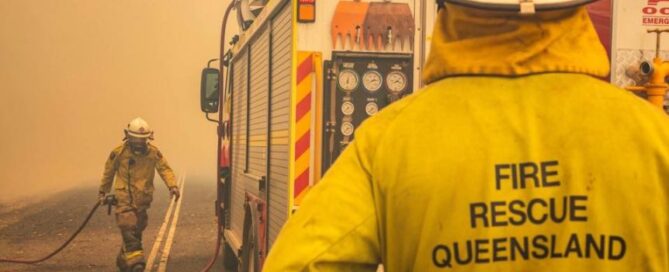 The Rural Fire Brigades Association of Queensland is concerned money is being take away from the Queensland Fire & Emergency Services budget(Supplied: QFES)