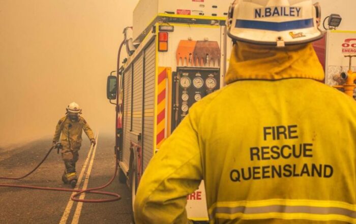 The Rural Fire Brigades Association of Queensland is concerned money is being take away from the Queensland Fire & Emergency Services budget(Supplied: QFES)