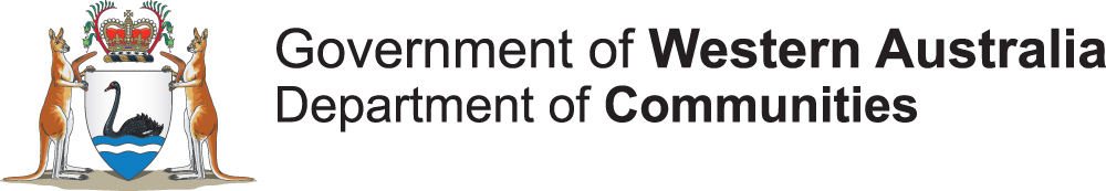 Department of Communities logo colour