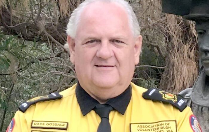 Bushfire Volunteers' President Dave Gossage. Image Farm Weekly