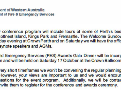 DFES conference back on, no ESL support for ours
