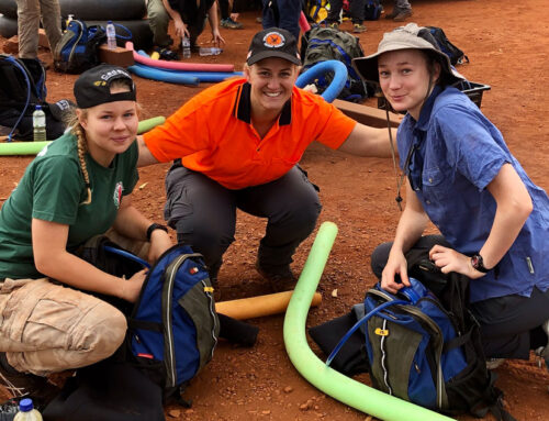 Volunteer Bush Fire Cadets on the Road: DFES Leadership camp