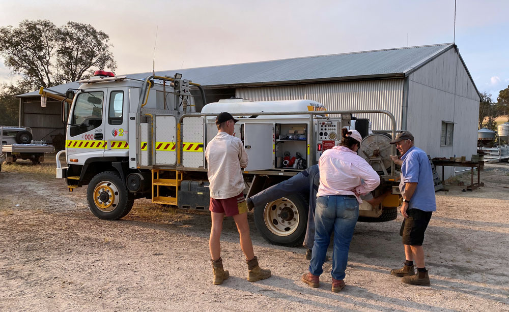 Brookton West Volunteer Bush Fire Brigade November 2020