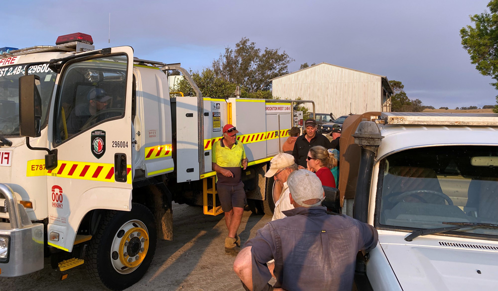 Brookton West Volunteer Bush Fire Brigade November 2020