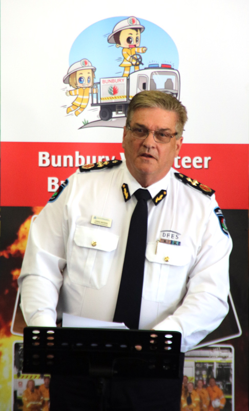 Craig Waters at Bunbury Volunteer Bush Fire Brigade 1 #IVD2020