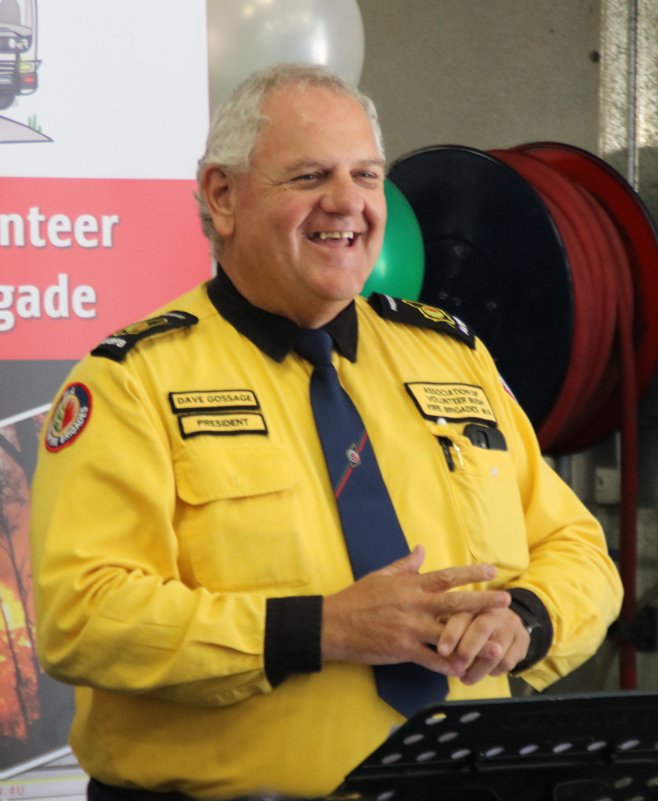 Dave Gossage at Bunbury Volunteer Bush Fire Brigade 1 #IVD2020