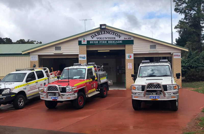 Darlington Volunteer Bush Fire Brigade extension and truck bay opening 14 November 2020