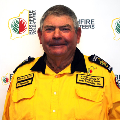 Bushfire Volunteers' Lower Great Southern Zone Representative Kingsley Scott