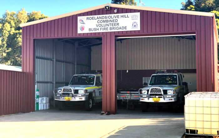 The Roelands-Olive Hill Volunteer Bush Fire Brigade 12-01-21