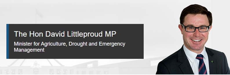 David Littleproud - Minister for Emergency Management