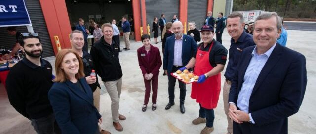 The Official Opening of the Bedfordale Volunteer Bush Fire Brigade. Photo: Aaron Van Rongen/The Examiner