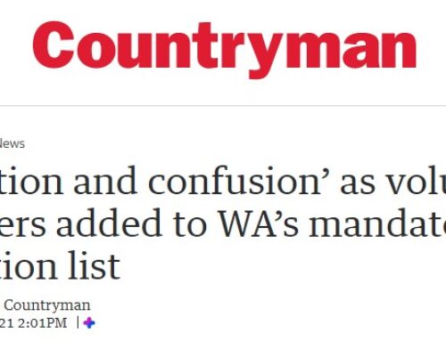 Countryman: ‘Frustration and confusion’ as volunteer firefighters added to WA’s mandatory vaccination list