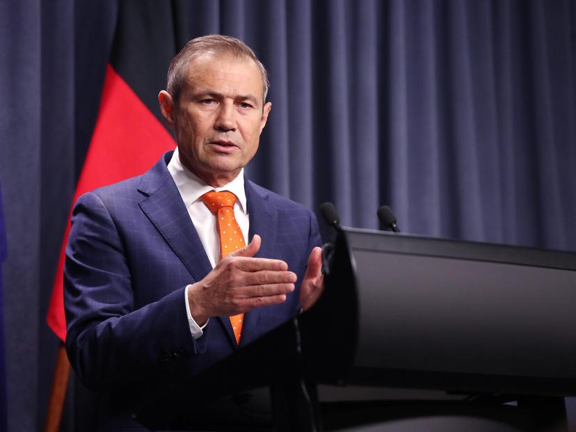 WA Health Minister Roger Cook. Credit: Daniel Wilkins/The West Australian, Daniel Wilkins